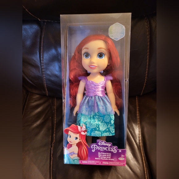 Disney Princess My Friend Ariel 14” Fashion Doll Little Mermaid W/ Tiara. BNIB. - Picture 1 of 7
